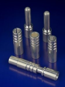 镀银机加工C360黄铜连接器